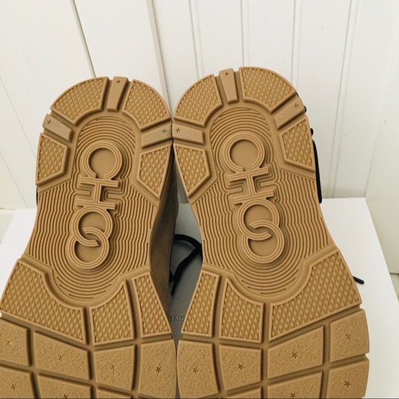 Jimmy Choo Beige and Black Sneakers - Picture 10 of 12